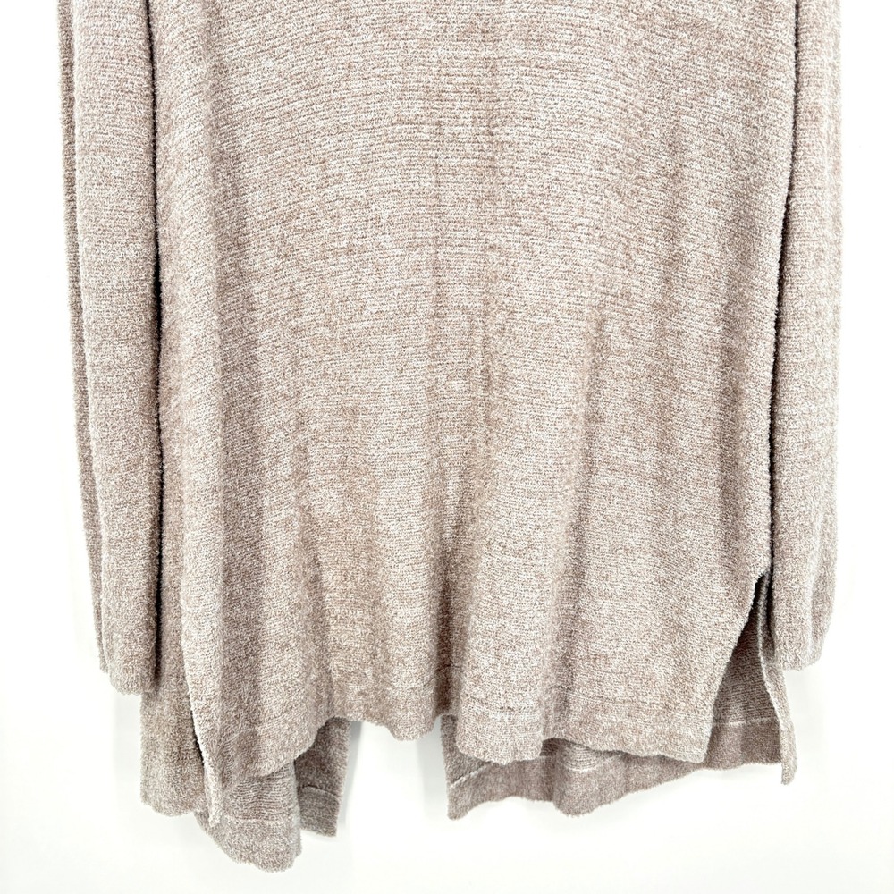 Barefoot Dreams CozyChic Lite Hooded Open Cardigan Soft Knit Pockets Size 1X - Picture 10 of 14